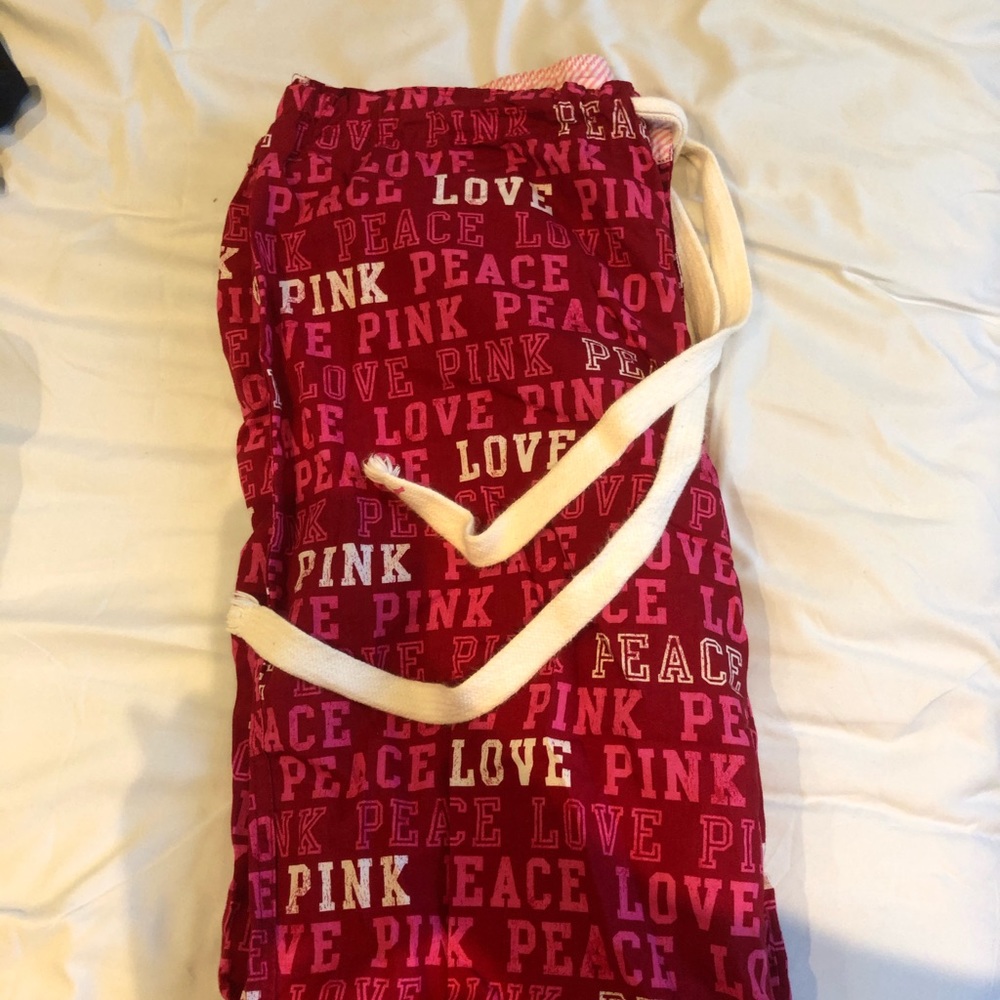 Pink pj pants